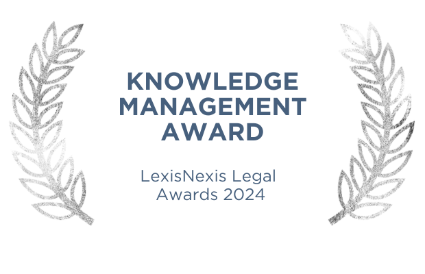 Knowledge Management Award (LexisNexis Legal Awards 2024)