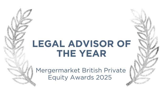 Legal Advisor of the Year - Mergermarket British Private Equity Awards 2025