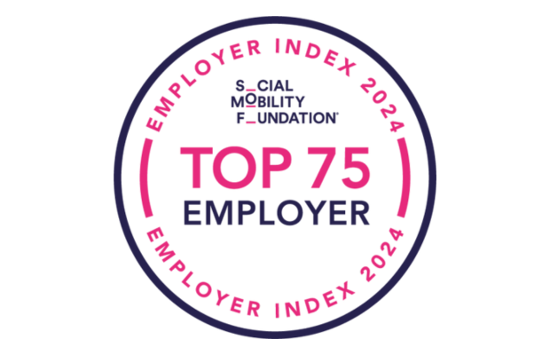 Top 75 Employer in the Social Mobility Foundation Index