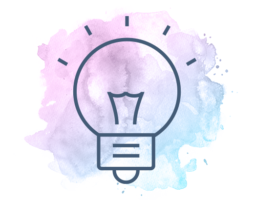 lightbulb icon outline