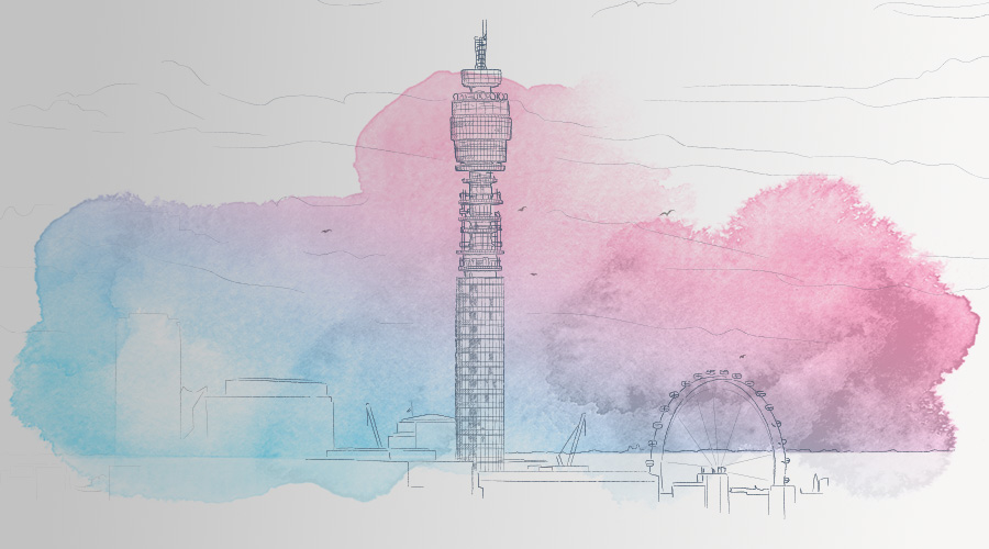 BT Tower - Watercolour - Teaser