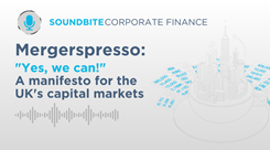 Corporate Finance soundbite: Mergerspresso - Episode 17 Corporate Finance soundbite: Mergerspresso - Episode 17