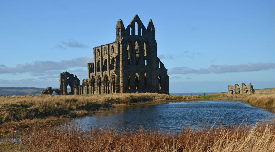 View of Whitby Abbey, Yorkshire